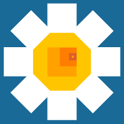 Loudoun County Barn Quilt Daisy