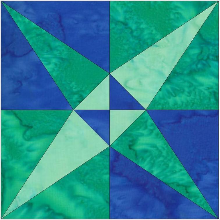 The bold Crossed Canoes design