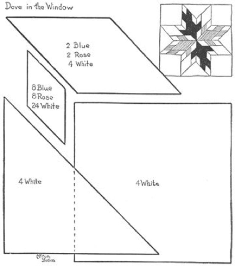 Ruby Short McKim's Dive in the Window pattern.